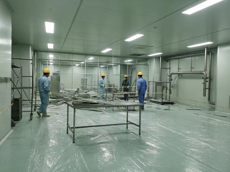 生物医药无尘车间拆除
